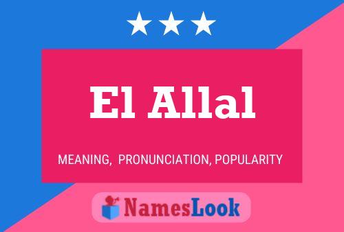 El Allal Naam Poster