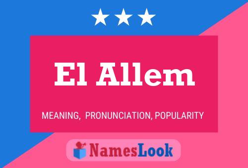 El Allem Naam Poster