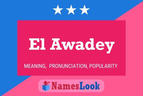 El Awadey Naam Poster