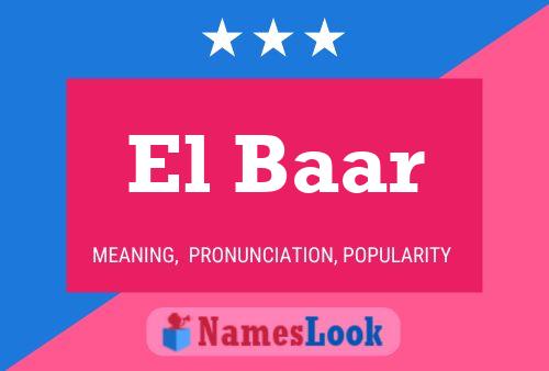 El Baar Naam Poster