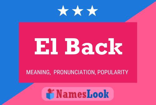 El Back Naam Poster