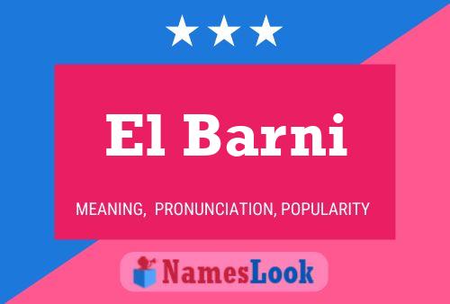 El Barni Naam Poster