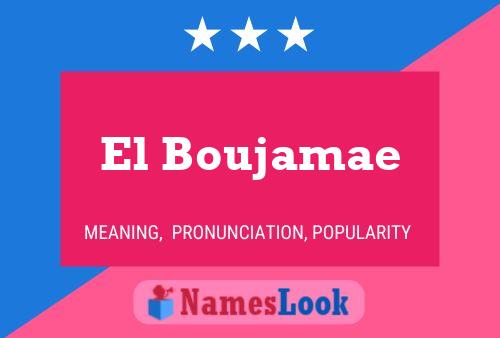 El Boujamae Naam Poster