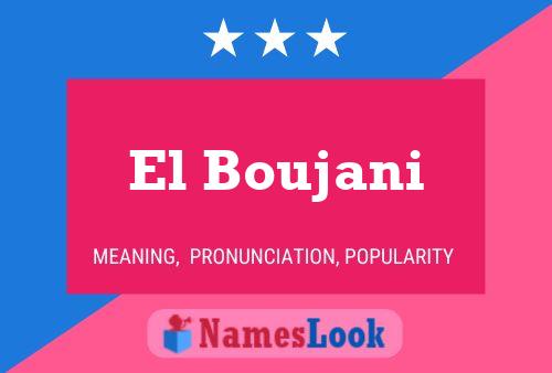 El Boujani Naam Poster