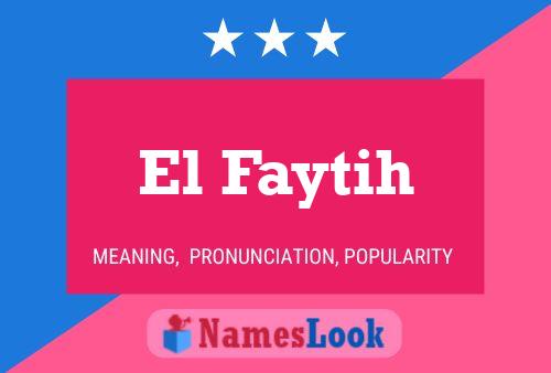 El Faytih Naam Poster