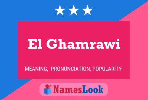 El Ghamrawi Naam Poster