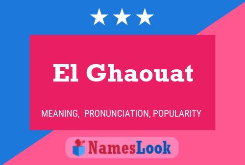 El Ghaouat Naam Poster