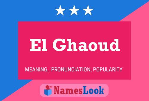 El Ghaoud Naam Poster