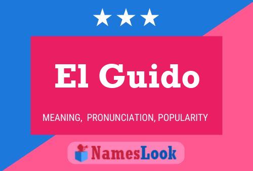 El Guido Naam Poster