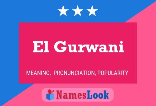 El Gurwani Naam Poster