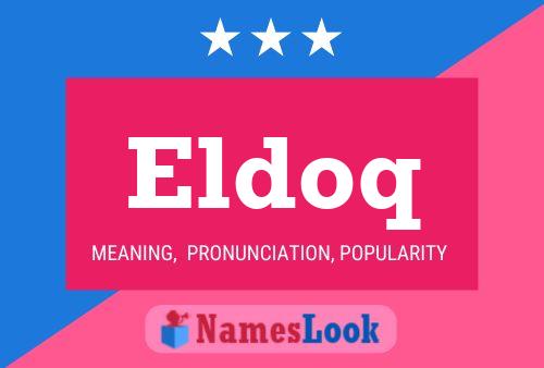 Eldoq Naam Poster