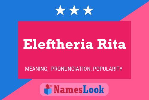 Eleftheria Rita Naam Poster