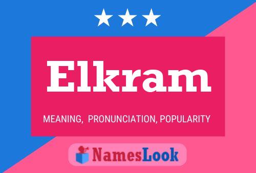 Elkram Naam Poster