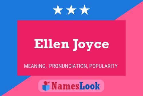 Ellen Joyce Naam Poster