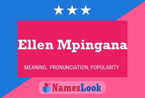 Ellen Mpingana Naam Poster