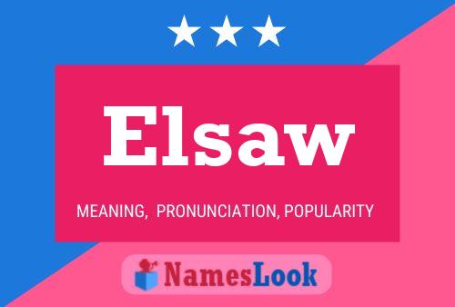 Elsaw Naam Poster