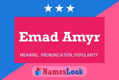 Emad Amyr Naam Poster