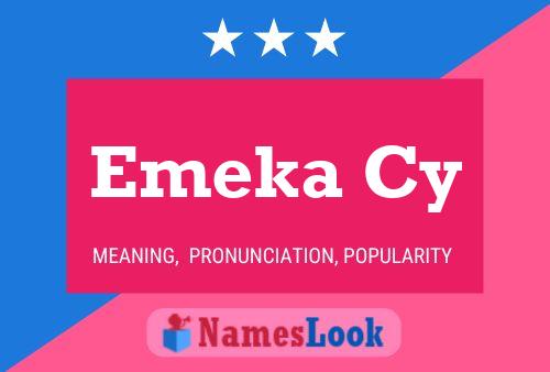 Emeka Cy Naam Poster