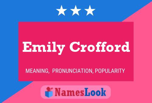 Emily Crofford Naam Poster