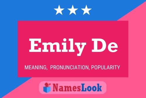 Emily De Naam Poster