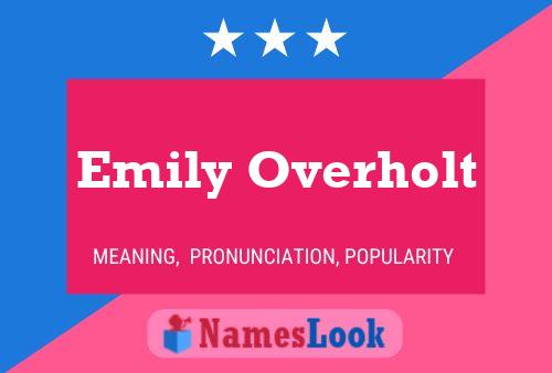 Emily Overholt Naam Poster