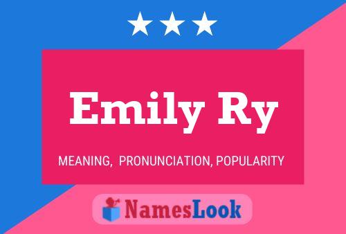 Emily Ry Naam Poster