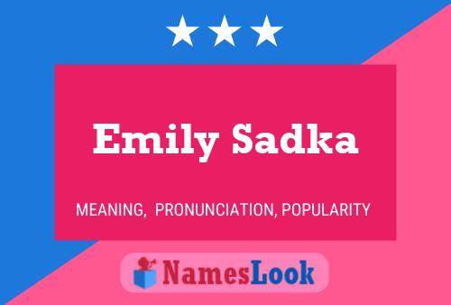 Emily Sadka Naam Poster