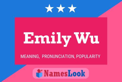 Emily Wu Naam Poster