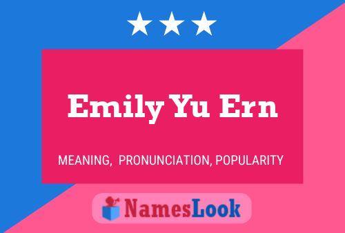 Emily Yu Ern Naam Poster