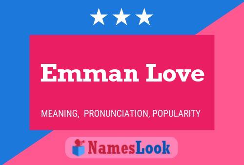 Emman Love Naam Poster