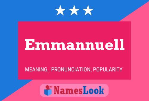 Emmannuell Naam Poster