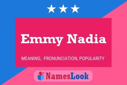 Emmy Nadia Naam Poster