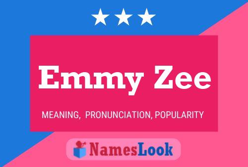 Emmy Zee Naam Poster