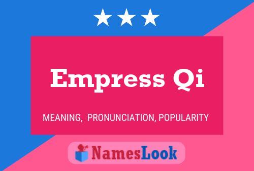 Empress Qi Naam Poster