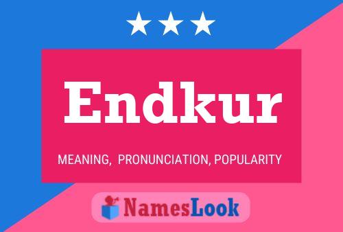 Endkur Naam Poster