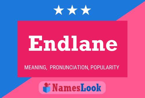 Endlane Naam Poster