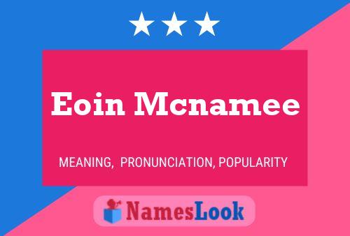 Eoin Mcnamee Naam Poster