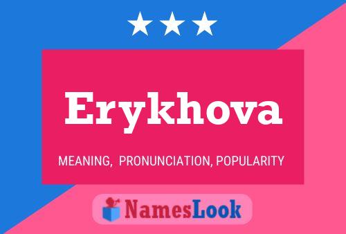 Erykhova Naam Poster