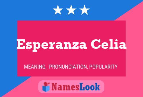 Esperanza Celia Naam Poster