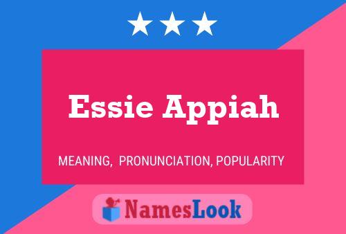 Essie Appiah Naam Poster