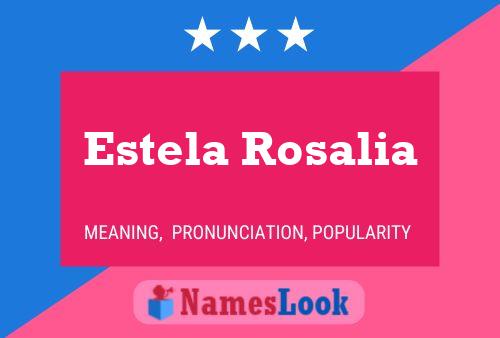 Estela Rosalia Naam Poster