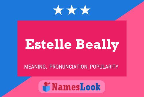 Estelle Beally Naam Poster