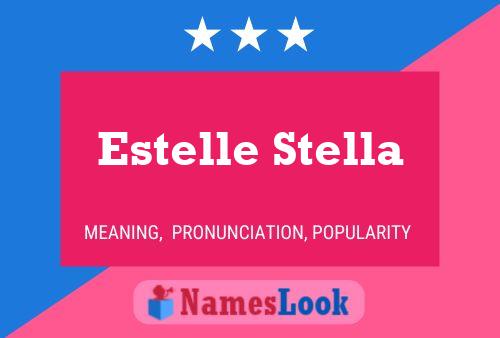 Estelle Stella Naam Poster