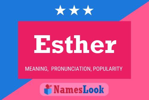 Esther Naam Poster