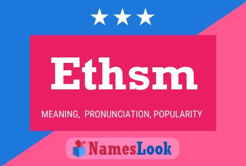 Ethsm Naam Poster