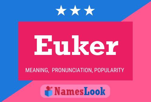 Euker Naam Poster