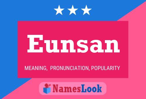 Eunsan Naam Poster