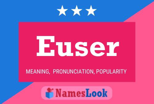 Euser Naam Poster