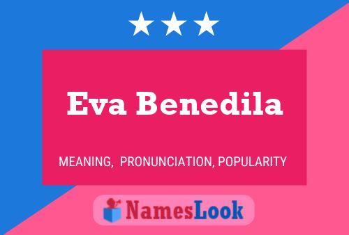 Eva Benedila Naam Poster