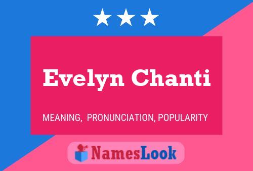 Evelyn Chanti Naam Poster